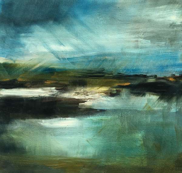 Remembering Kerry, oil on canvas, 30x30 cm - soukromá sbírka, Německo